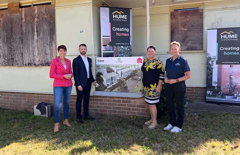 Raymond Terrace social houses to be converted to affordable townhouses