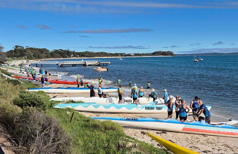 State Outrigger Canoe Championships to be held at Shoal Bay Beach