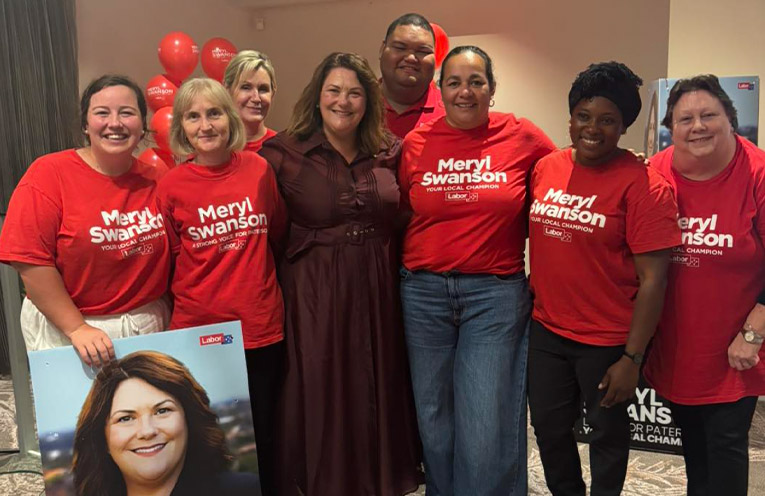 Labor’s Meryl Swanson re-elected as Paterson MP for fourth term