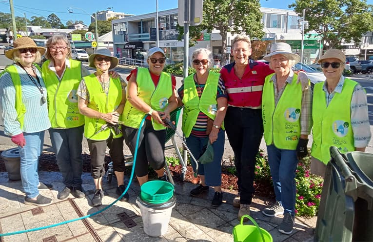 CBD gardeners seek support to keep Nelson Bay beautiful