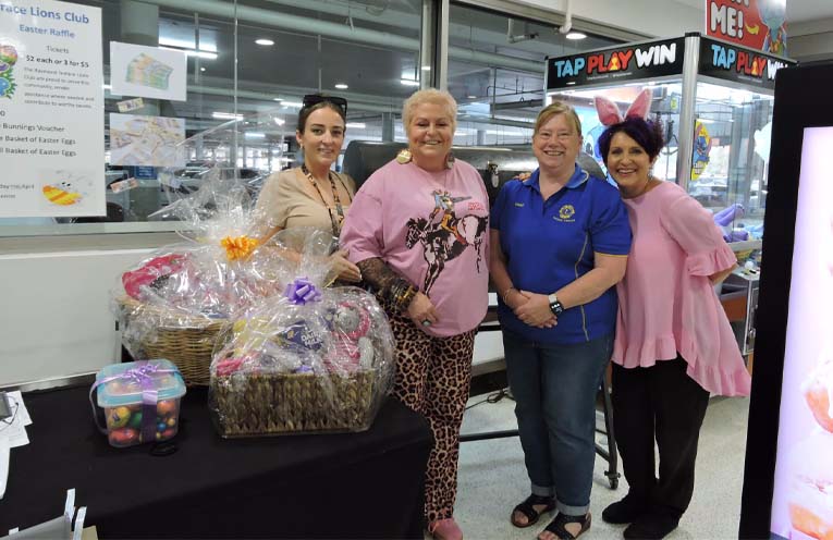 Raymond Terrace Lions Club’s Easter fundraiser a success