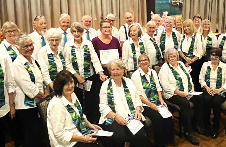 Singers and community band unite for Autumn Concert