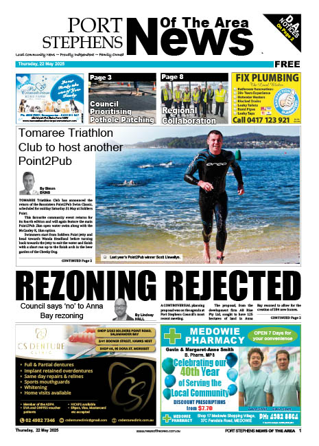 Port Stephens News Of The Area 22 MAY 2025