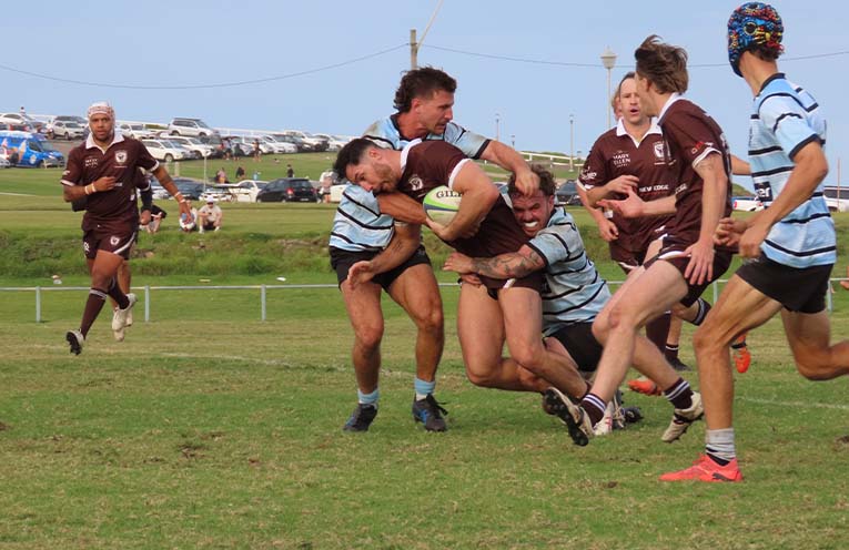 Cooks Hill edge out Nelson Bay Gropers in suburban rugby thriller