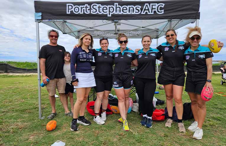 Cardiff Hawks roll Port Stephens Power in pulsating men’s AFL showdown