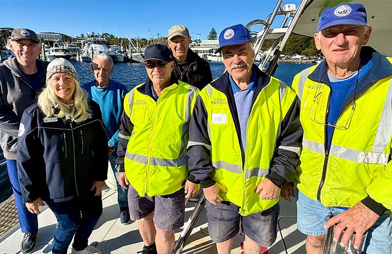 Meet the crew who keep Marine Rescue boats running