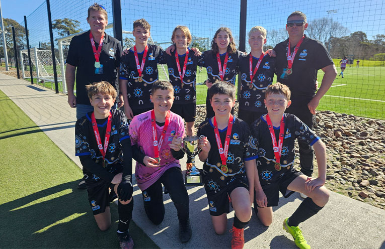 Championship medals for Medowie juniors at Community State Youth titles