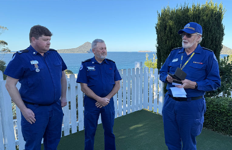 National honours for Marine Rescue volunteers