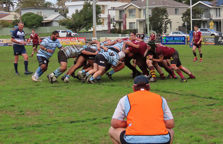 Gropers tackle Brown Snakes in Hunter Suburban Rugby finals