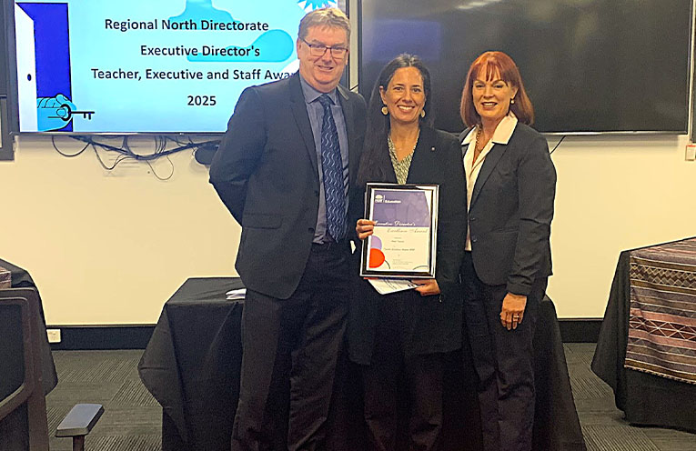 Tea Gardens teacher recognised in Regional Excellence Awards