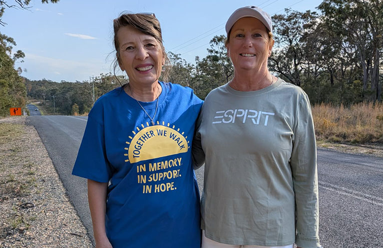North Arm Cove local walks for suicide prevention