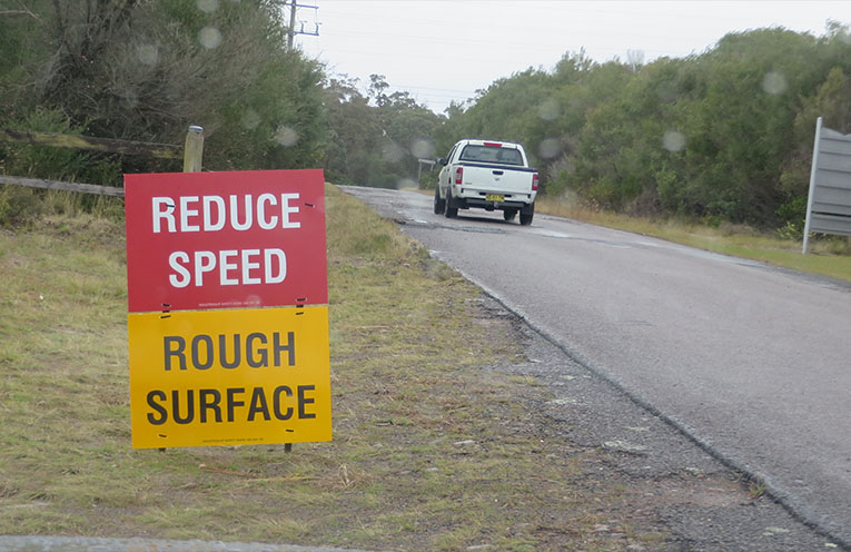 Residents are demanding action on Oyster Cove Road’s potholes