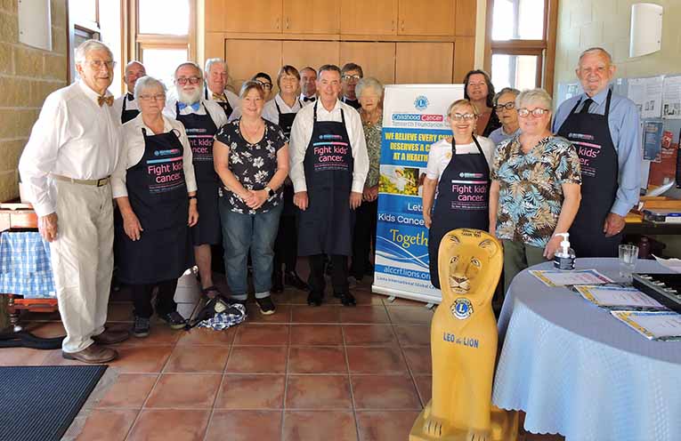 Raymond Terrace Lions’ Biggest High Tea raises record-equalling $10,000 for childhood cancer research