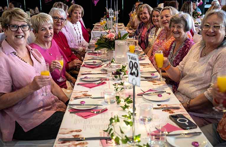 ‘Pink Breakfast’ at Tomaree raises over $12k for breast cancer support