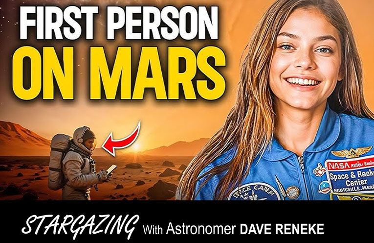 Stargazing: The young woman who wants to be first on Mars