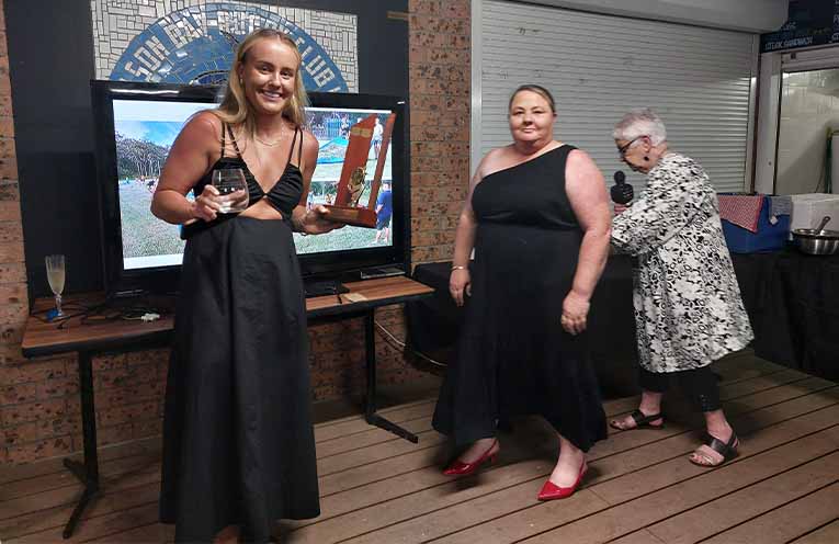 Top award for Nelson Bay women’s rugby playmaker Leah Nowlan