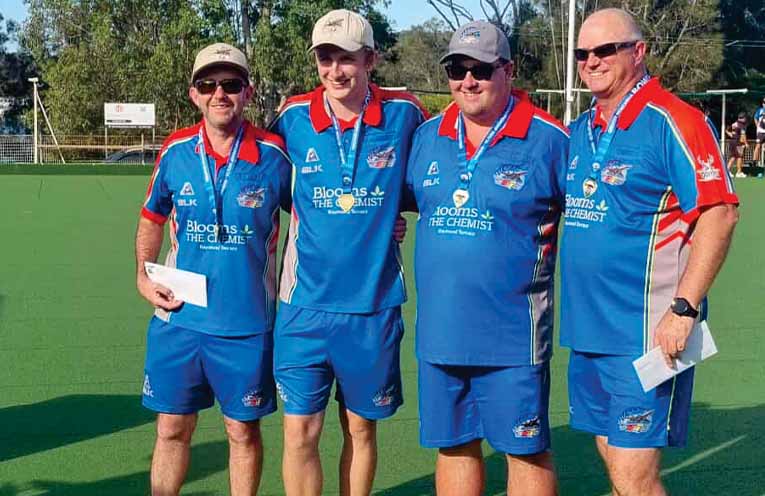 Raymond Terrace Jets lawn bowlers claim Greater Newcastle Region Mens Fours championship