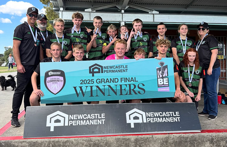 Tilligerry FC Under 17 boys roll Edgeworth to snare championship title
