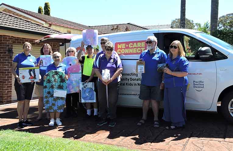 Local Lions Club members raise funds for annual We Care Connect Christmas Toy Appeal