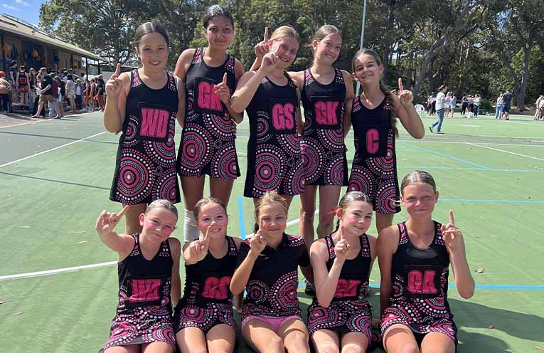 All Stars young guns lift Intermediate 13-14yrs netball championship trophy