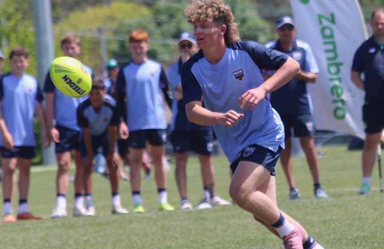 All Australian U15 Merit Team honours for touch footballer Zeke Hay