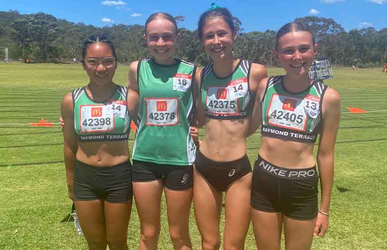 Raymond Terrace athletes show depth of talent in track and field