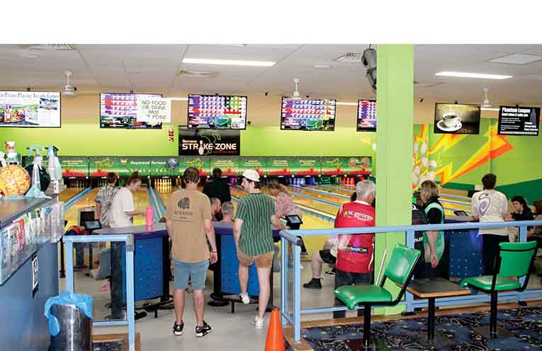 Raymond Terrace StrikeZone tenpin bowling.