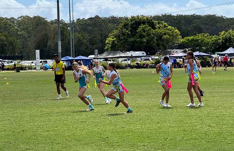 Junior OzTag talent on show at NSW OzTag State Cup in Coffs Harbour