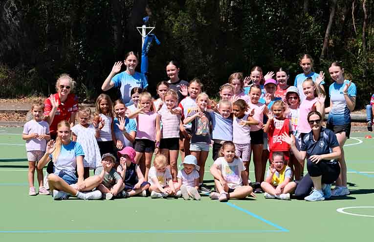 New look Nelson Bay netball committee building pathways to success