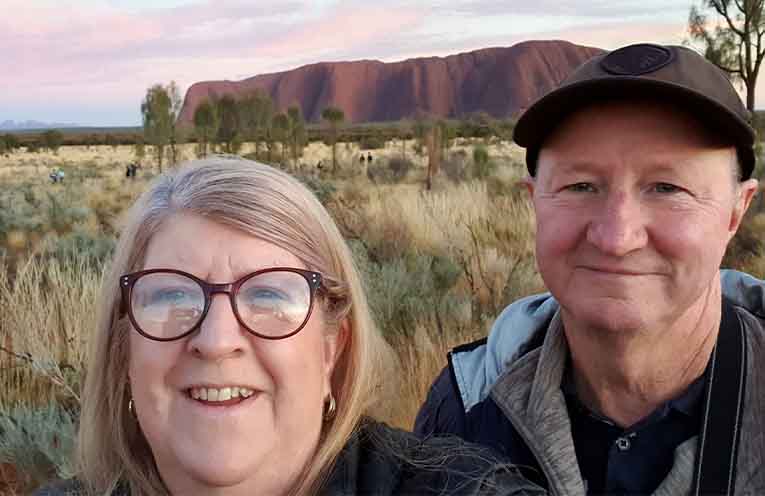 John Fuller ‘steps up to breast cancer’ in 58km challenge