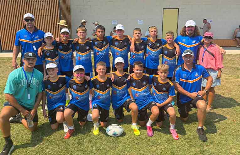 Under 14 Nelson Bay Neptunes touch footballers in top form for Junior State Cup