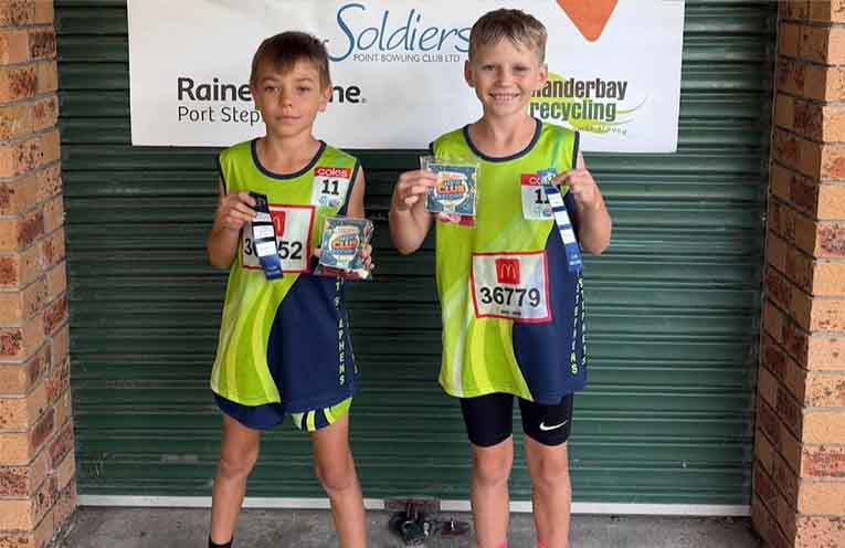 Port Stephens junior athletes keep smashing records