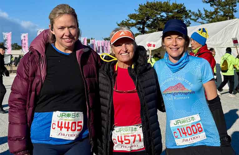 Tomaree Trotters step up in Japan marathon