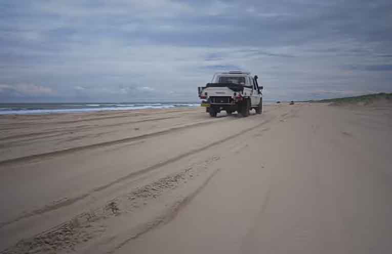 Online booking now in place for beach 4WD passes