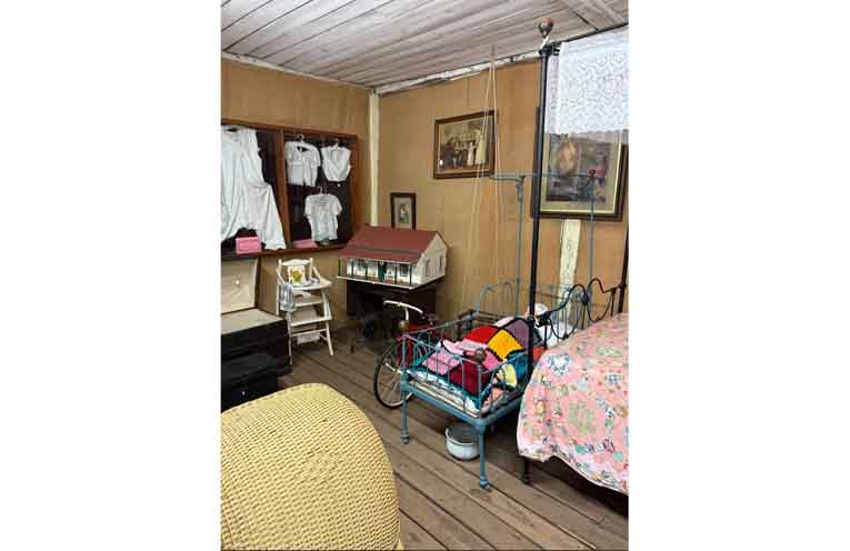 Inside one of the rooms at Sketchley Cottage, which is filled with irreplaceable antiques. Photo: FB.
