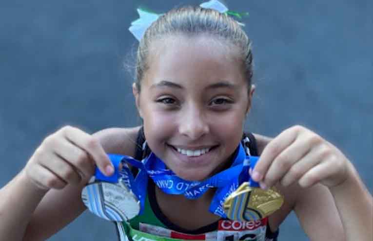 Whiz kid Winter snares high jump gold and long jump silver at NSW Little Athletics championships