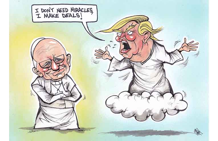 Trump Pope