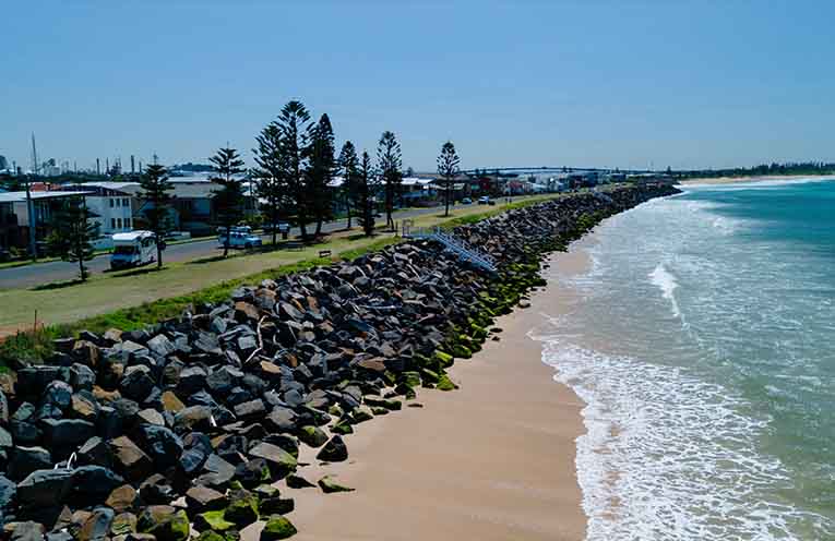 $5 million upgrade to Stockton seawall