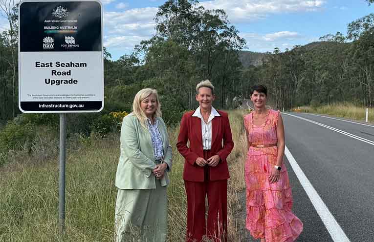 Works on East Seaham Road now complete