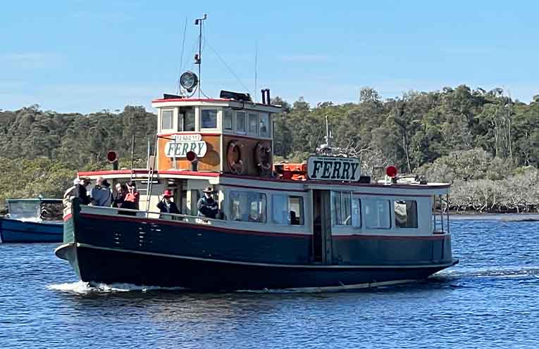 Historic ferry hosts modern-day long lunch experience