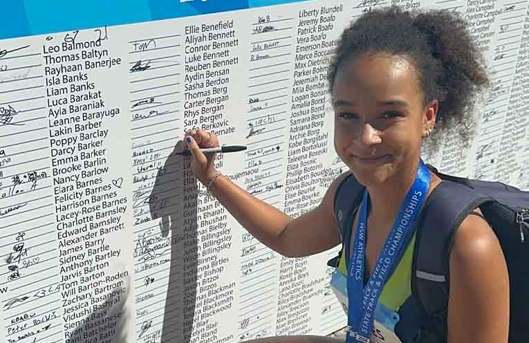 Port Stephens athletes shine at NSW Little Athletics Championships