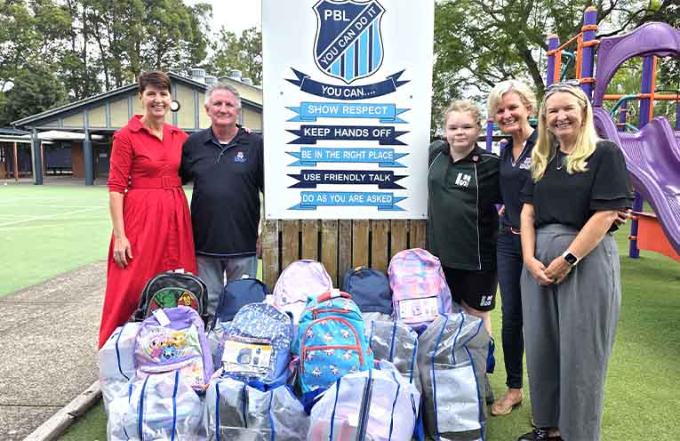 Community spirit fuels major donation to Raymond Terrace Public School