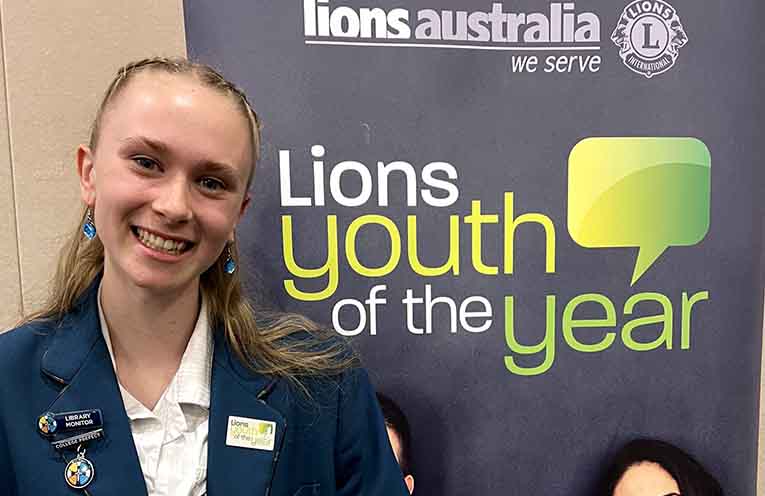National speaking platform for Lions’ Youth of the Year Deena Clemson