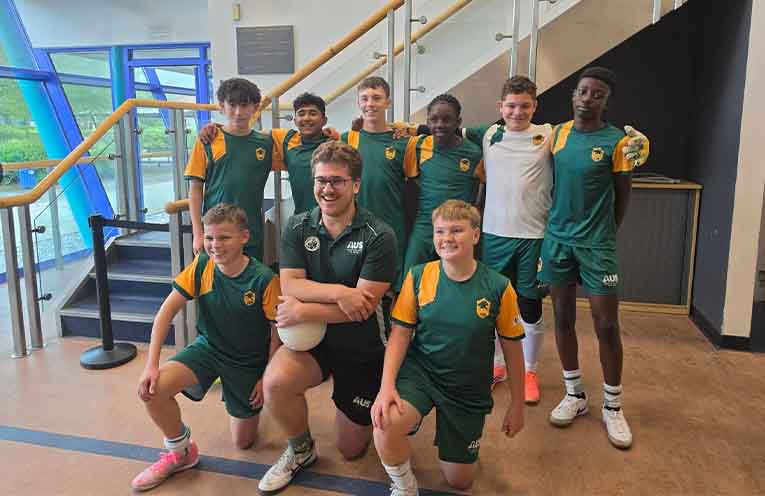 Raymond Terrace keeper Kyle Blackie shines for Aussie U14s on UK Futsal trip