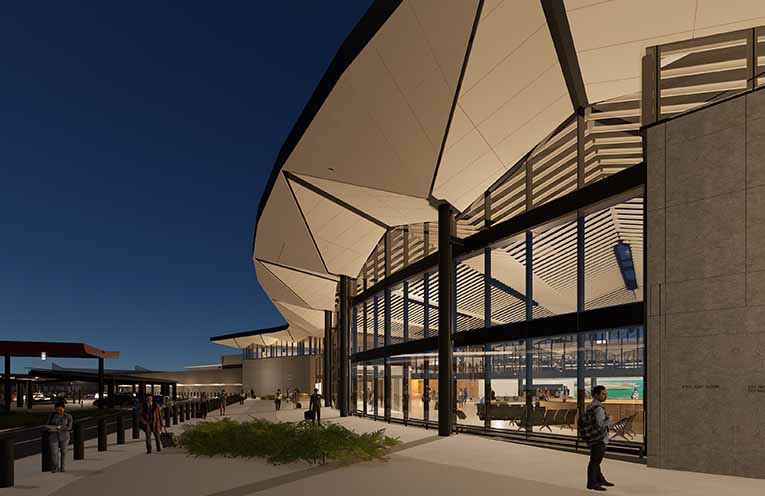 Five green stars for Newcastle Airport