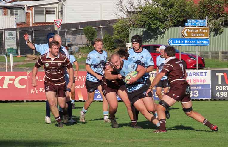Nelson Bay locks in second spot with impressive 26-20 victory over Cooks Hill Brown Snakes last weekend