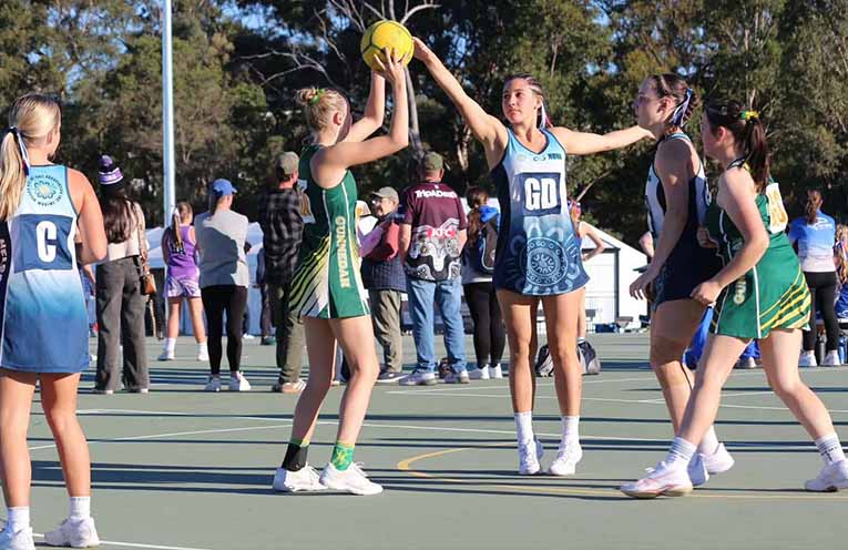 Nelson Bay 17yrs reps shine at State Senior Netball titles