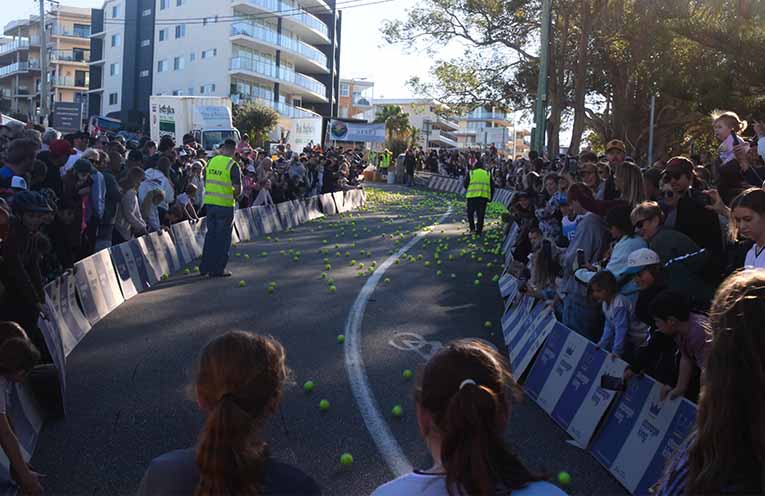 Profits from the Tennis Ball Run will support the Mark Hughes Foundation in the fight against brain cancer. Photo: Nico Lombardo
