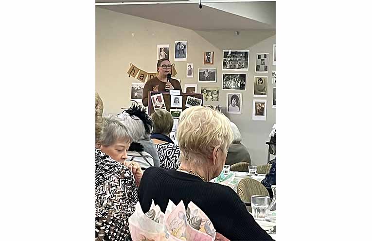 Guest speaker at this year’s View Club fundraiser, Lara Waters.
Photos: Supplied.