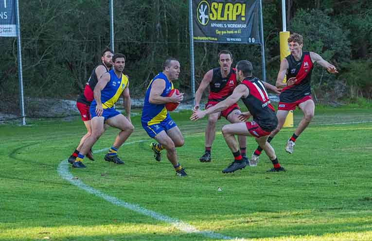 Barton bags six goals for Marlins in crushing AFL win over The Entrance Bateau Bay Blues